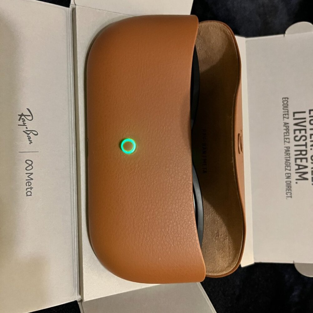 Ray Ban Meta Wayfarer gen 1 glasses NWOT Open box - Picture 2 of 5